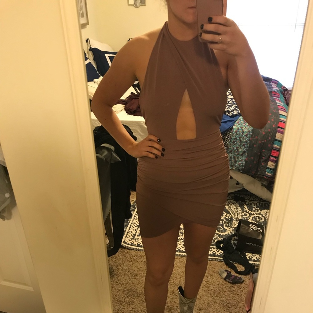 Shein Halter Bodycon Dress